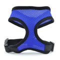 Pet puppy small dog cat padded nylon vest, adjustable chest, black colour, outdoor walks