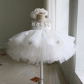White girls dress with sweet princess style and candy details, polyester and Vinylon lining, suitable height 80-150cm