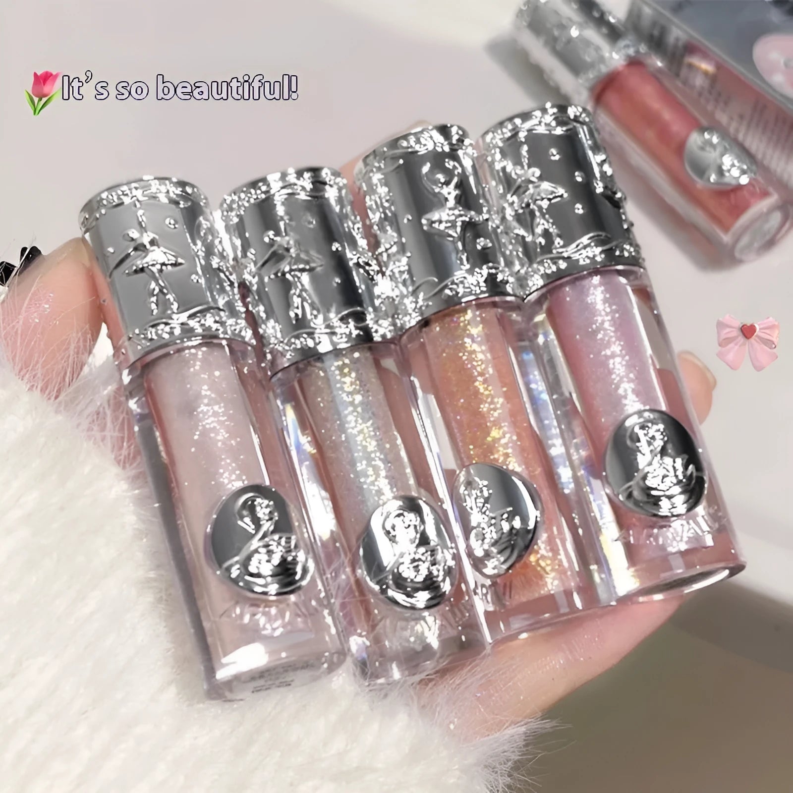 Ballet liquid eye shadow in fantasy colours for stage makeup and performance