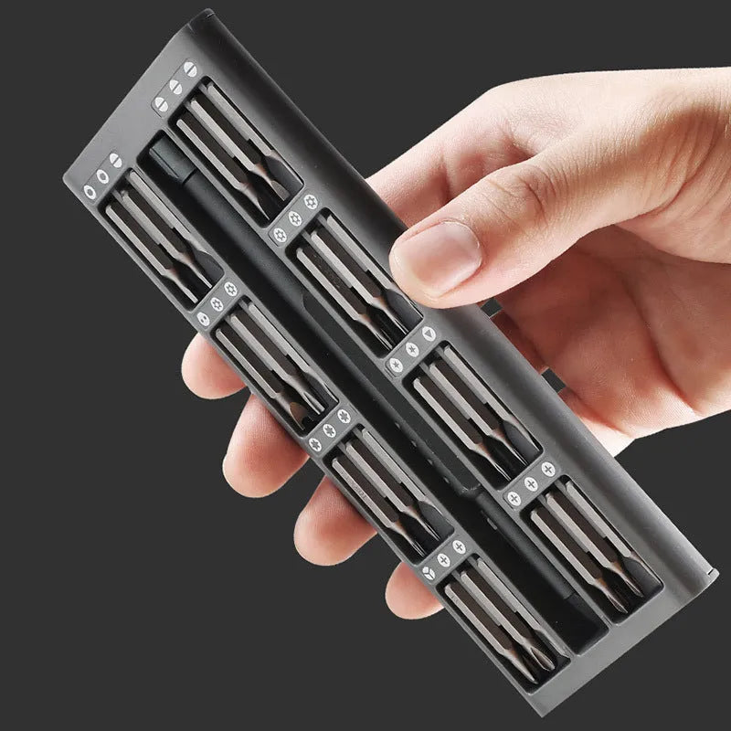 49-in-1 magnetic precision screwdriver set for mobile phone repair with nickel aluminium bronze construction