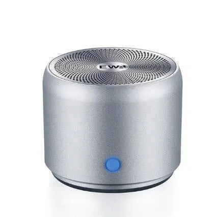 EWA A106 Pro mini Bluetooth speaker in black with bass radiator and IPX67 waterproof rating