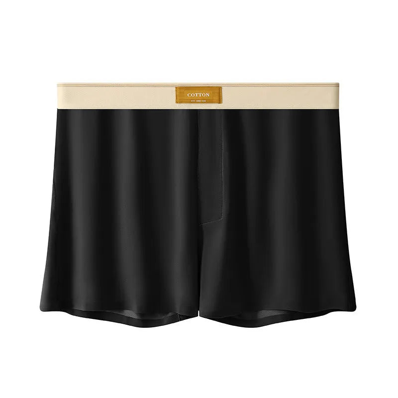 Men's breathable ice silk loose fit boxer briefs underwear in multiple colour options
