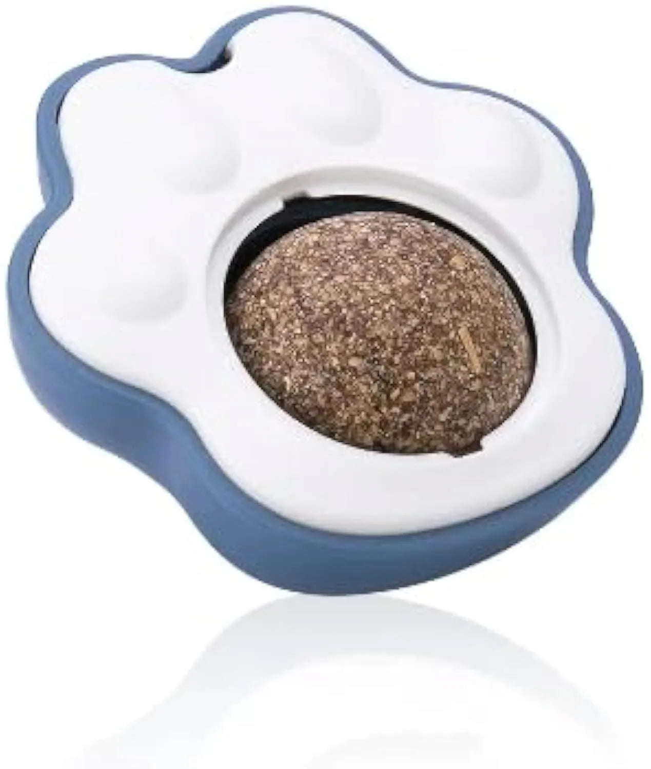 Edible vine catnip balls for cats in blue, green, and pink colours