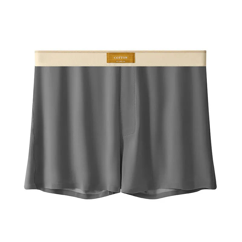 Men's breathable ice silk loose fit boxer briefs underwear in multiple colour options