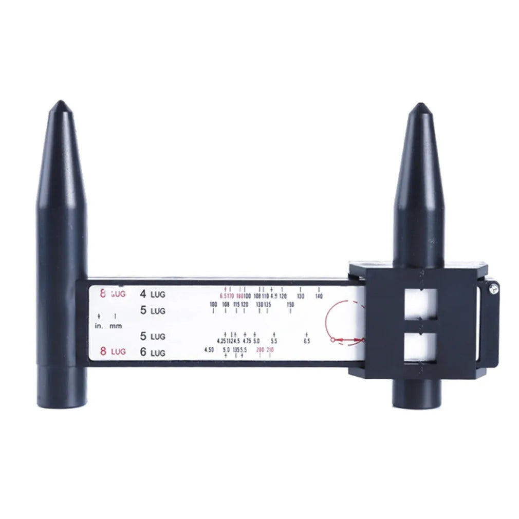 Electronic digital hole distance caliper tool showing digital readout and measuring jaws on a 180mm scale.