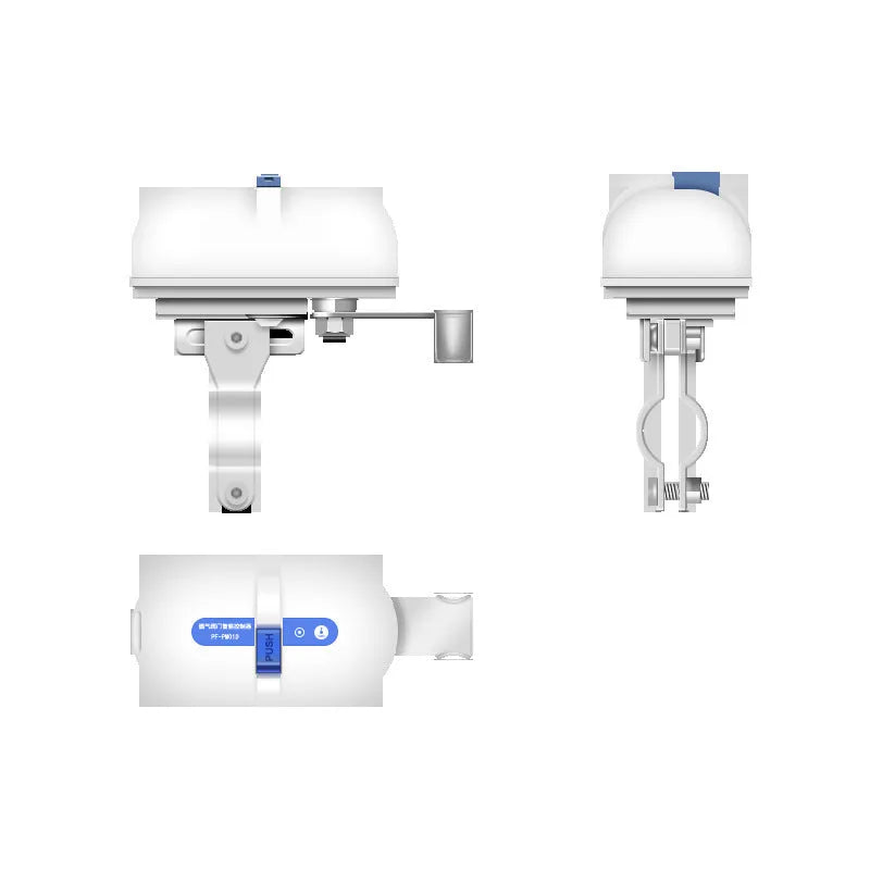 Intelligent manipulator electric valve actuator for remote water valve timing with WIFI or ZigBee control on a quarter-turn valve
