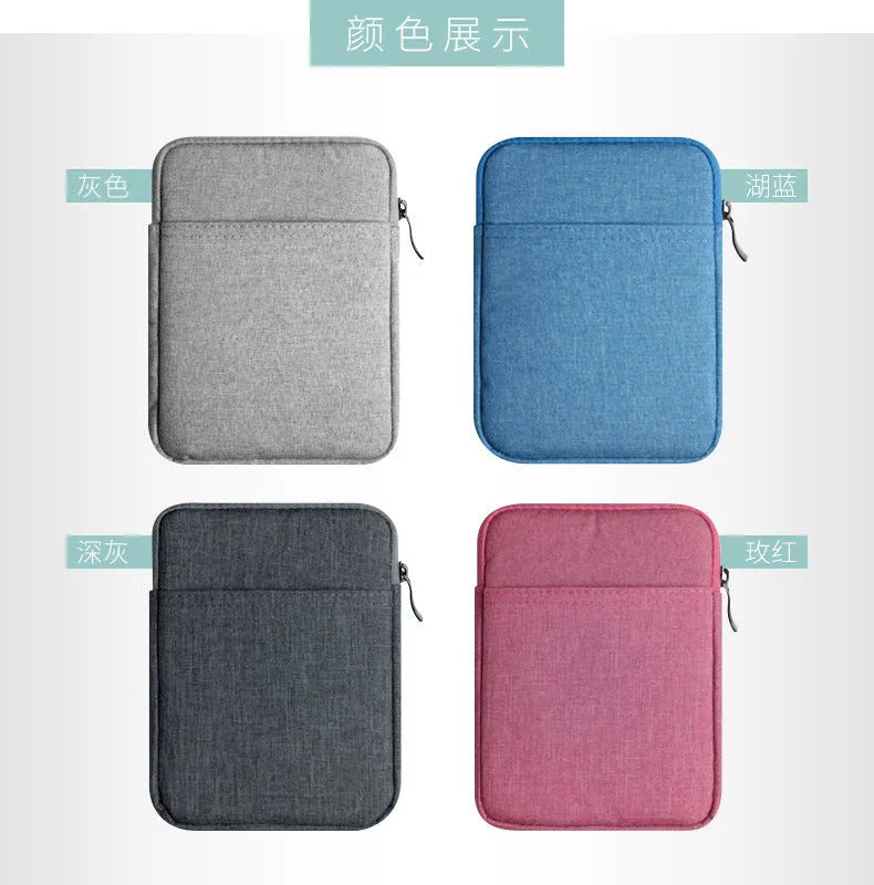 Waterproof tablet sleeve bag for Apple iPad 7-11 inches plush diving material colour options