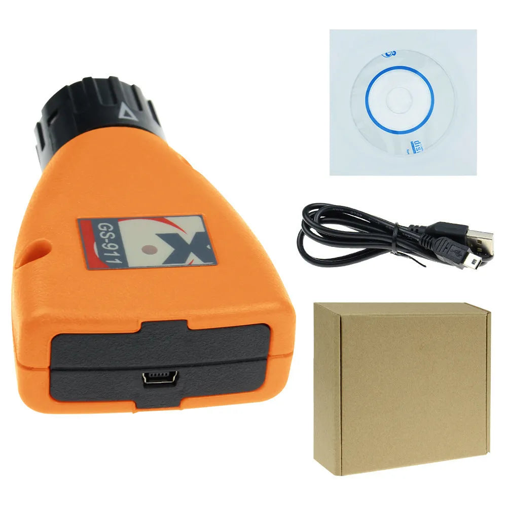 GS-911 V1006.3 emergency diagnostic tool for BMW motorcycles reads fault codes