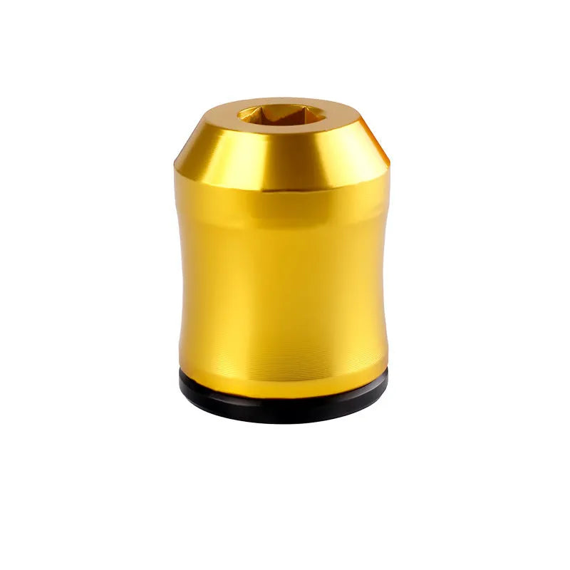 Alloy magnetizing and degaussing device for hexagonal drill bits in blue