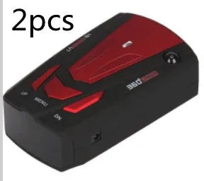 Electronic Dog V7 vehicle-mounted speed detector with LED display and full band scan in compact black casing