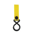 Nylon luggage hook in one of 18 available colours, including black, red, blue, and green variants