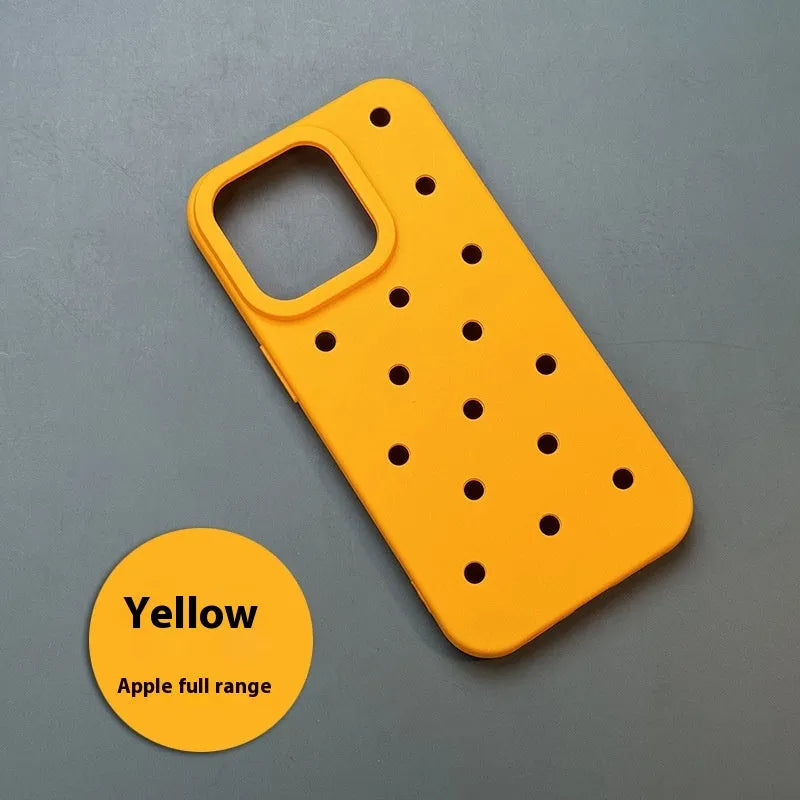 DIY heat dissipation TPU frosted phone case for iPhone 15 Pro Max in black, blue, green, yellow