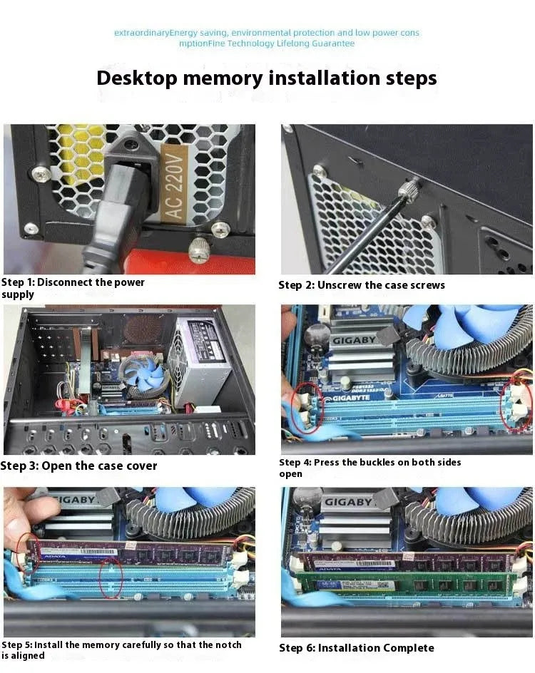 Single 4GB DDR3 1600MHz desktop memory module with 240 gold pins.