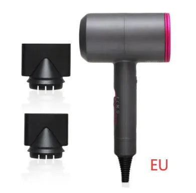2000W hotel hair dryer with long cable and dual voltage, shown in selected colour with accessories.