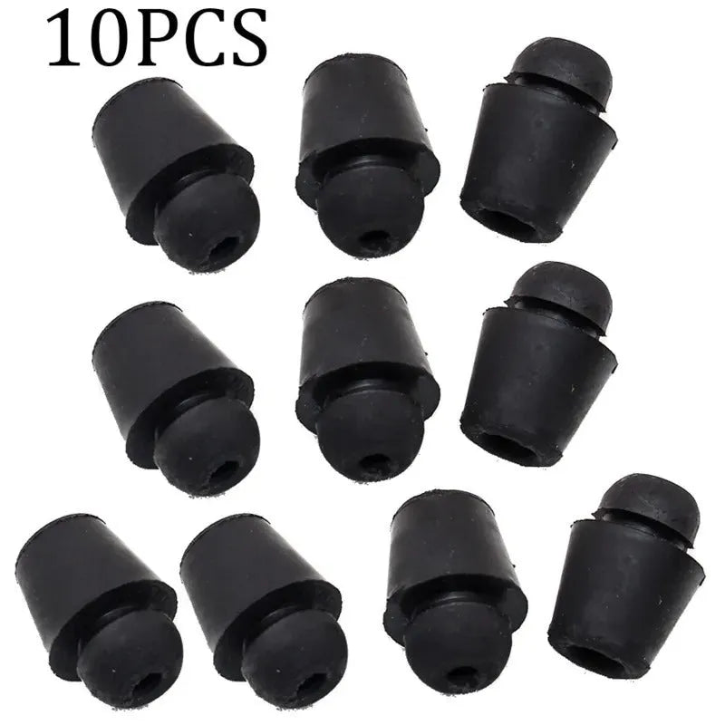 Pack of 10 X16 colour rubber automobile buckle clips for vehicle vibration reduction