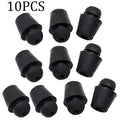 Pack of 10 X16 colour rubber automobile buckle clips for vehicle vibration reduction