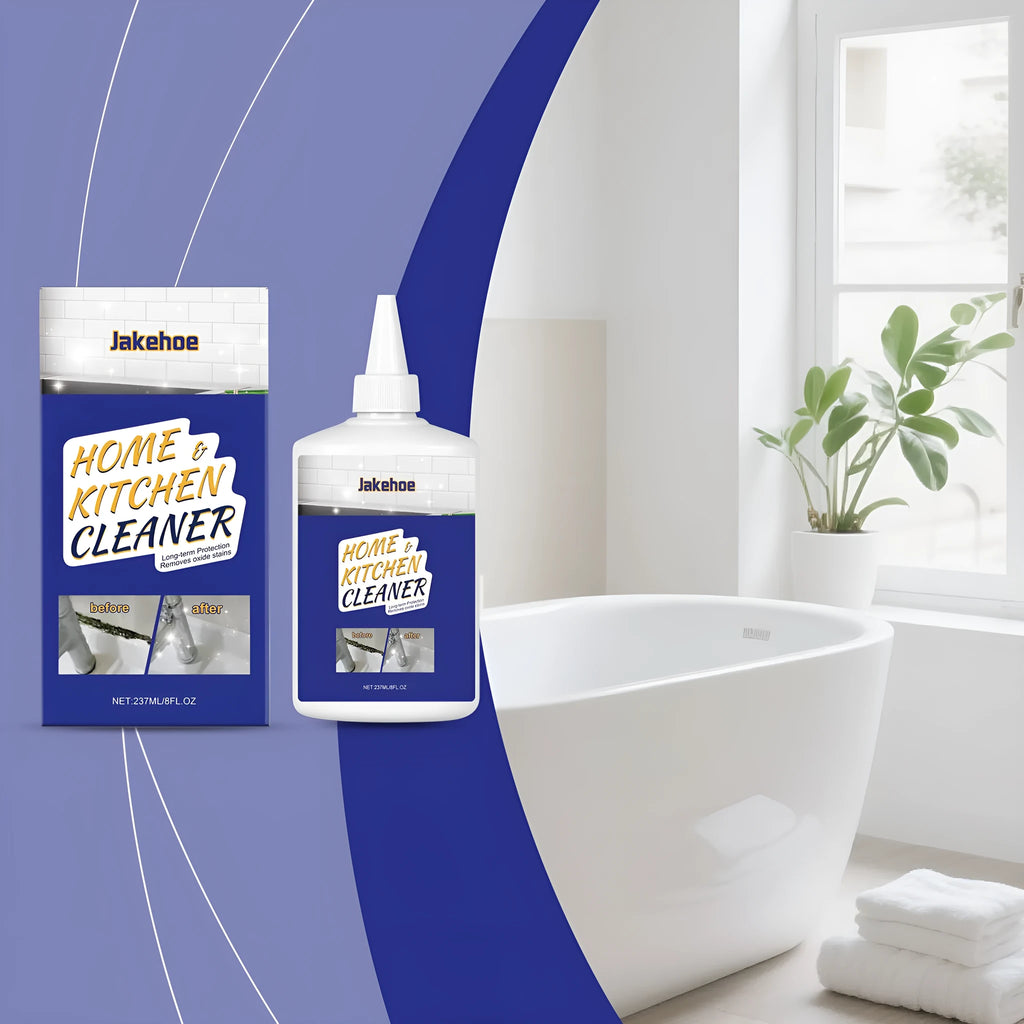 237ml household decontamination gel cleaner in white bottle for kitchen and bathroom stain removal