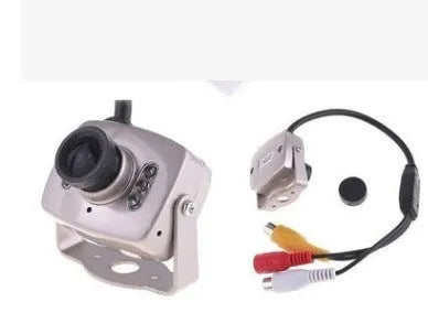 Mini wired analog camera with metal housing and 3.6mm lens for home security