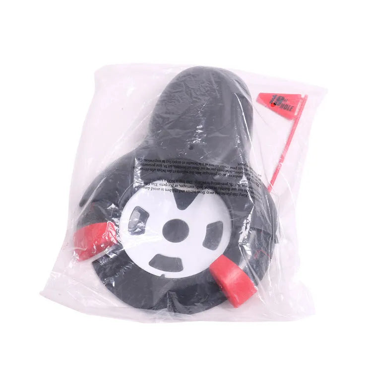 Black golf electric adjustable automatic rebound rebounder ABS 27x21cm on grass