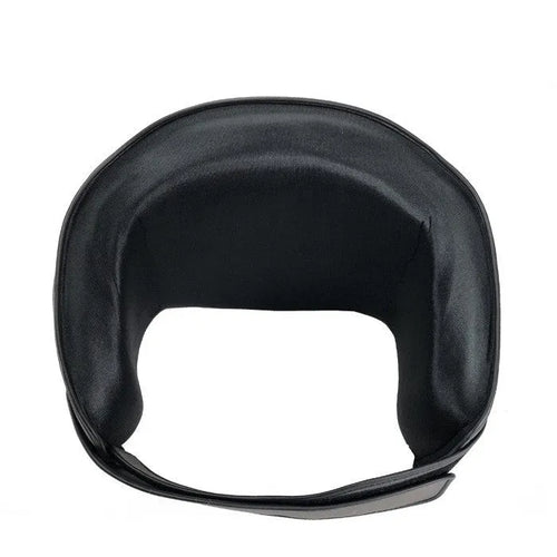 Dark grey waist-fastening boxing chest protection target pad for Sanda training.