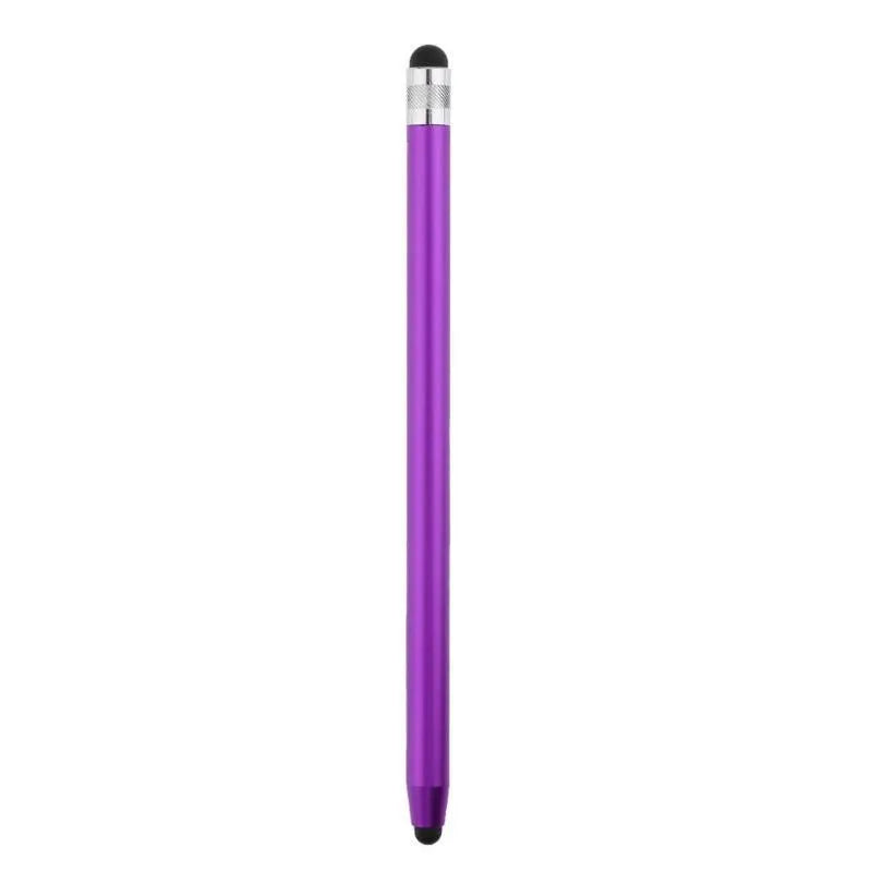 WK128 black metal double-tip capacitive stylus pen for touch screen phones and tablets
