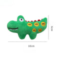 Plush cat toy in the shape of a cow, filled with catnip for interactive play with pets.