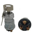 Copper ignition switch with key for trucks, forklifts and agricultural vehicles