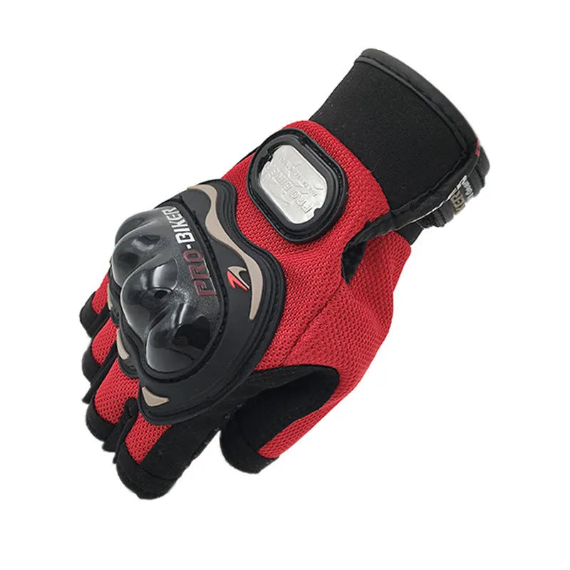 Sports protective gloves made of rubber and plastic, available in black, blue, red, sizes L M XL XXL