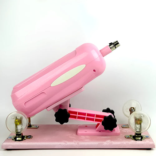 Bobb women's automatic telescopic thrusting PVC sex tool in purple, black or pink colours