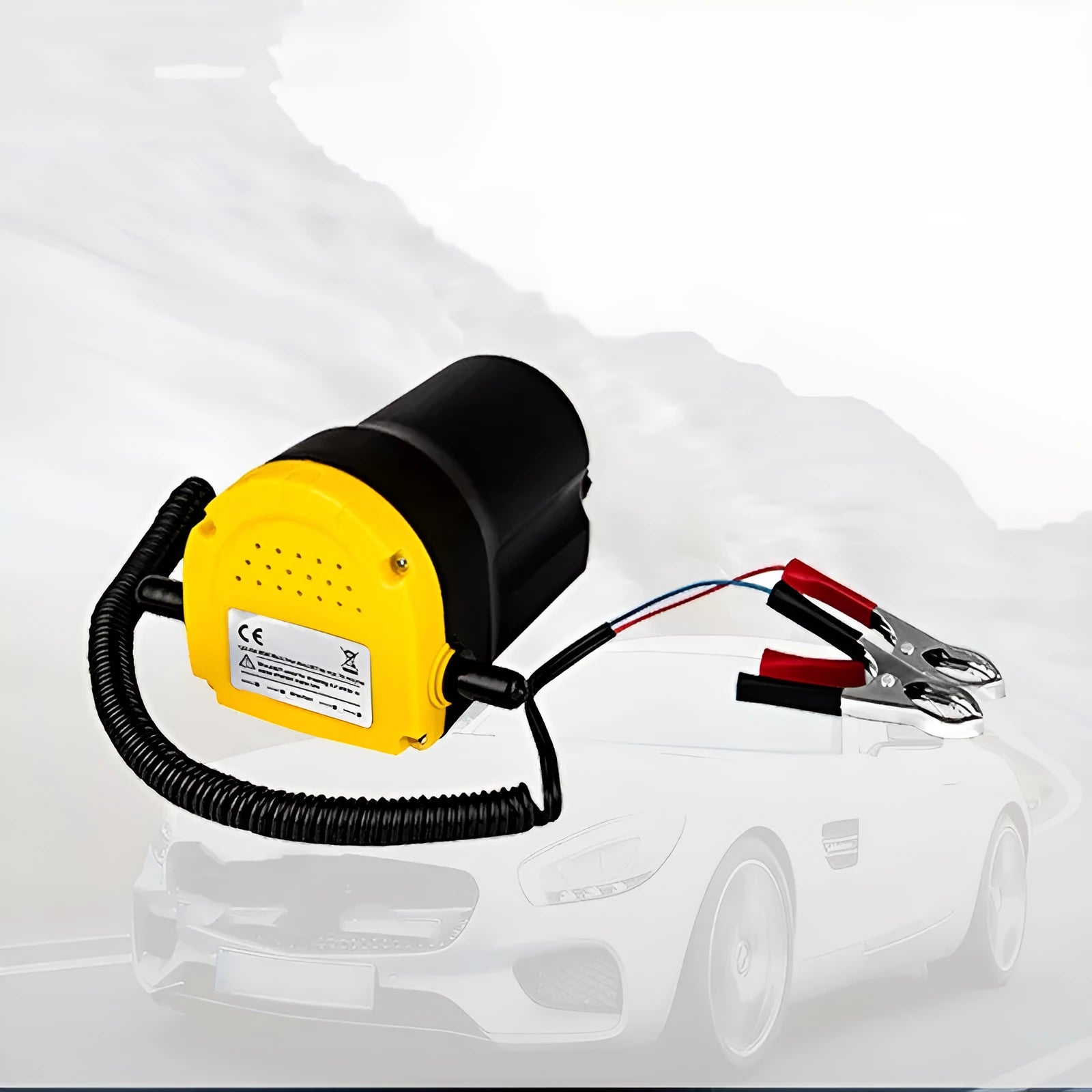 12V electric self-priming oil gear pump with engineering plastic pump body