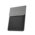Multi-functional wireless charger computer liner bag magnetic 3-in-1 for 12-14 inch laptops black or beige