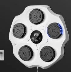 Bluetooth music boxing wall target with hanging design and boxing gloves for home fitness training