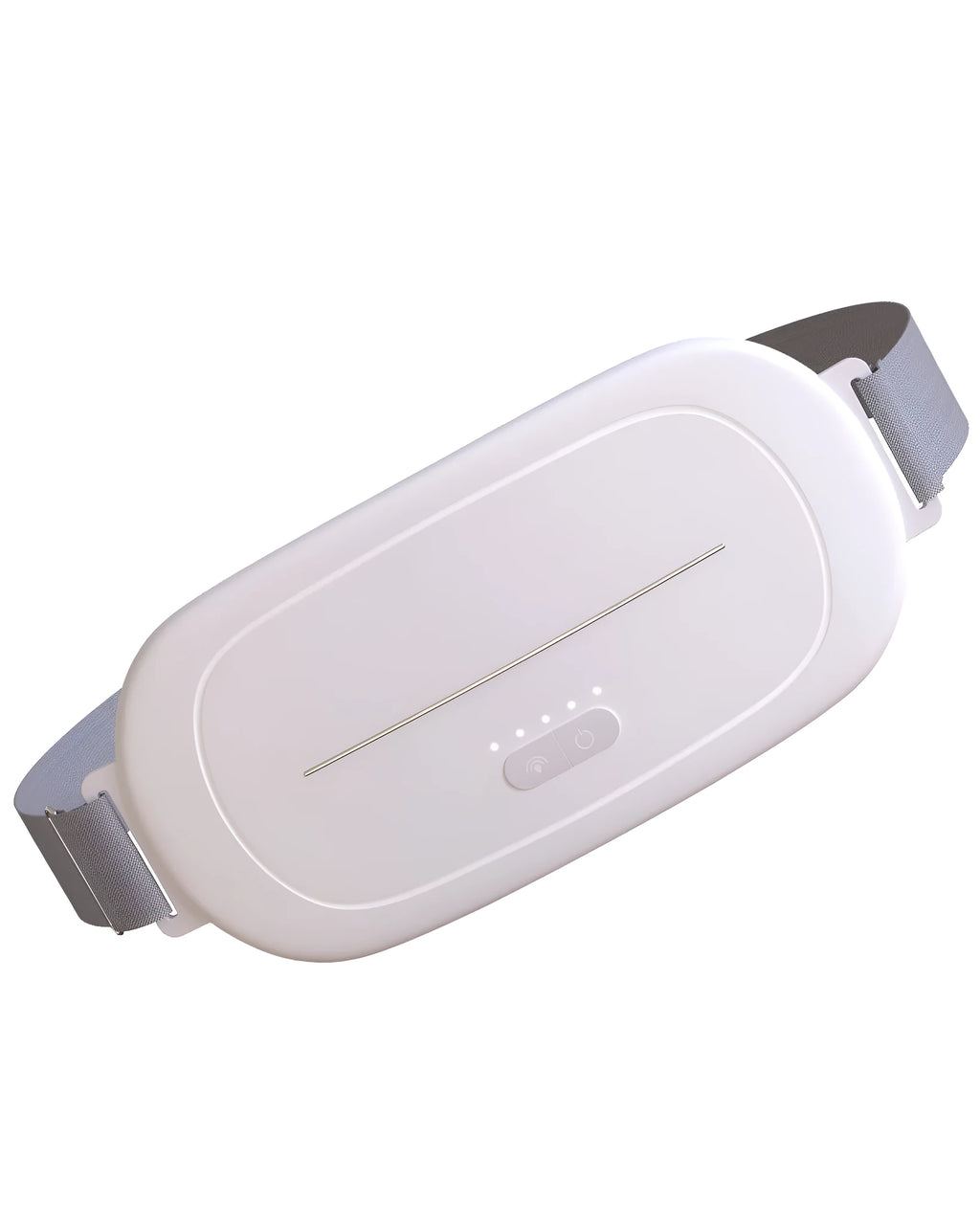 White uterine warming device with adjustable belt for postpartum abdominal recovery