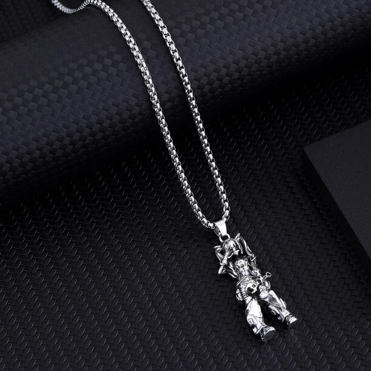 Men's trendy pendant necklace metal alloy chain jewellery casual wear