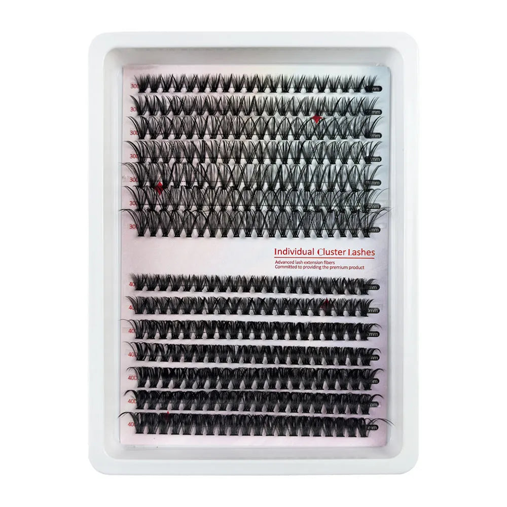 Creative large capacity messy eyelash mixed box measuring 13.7cm with multiple specification options