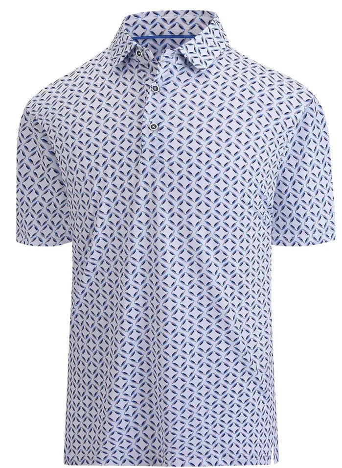 Men's 3D printing graphic short sleeve T-shirt in retro Japanese style with zip detail on mesh fabric