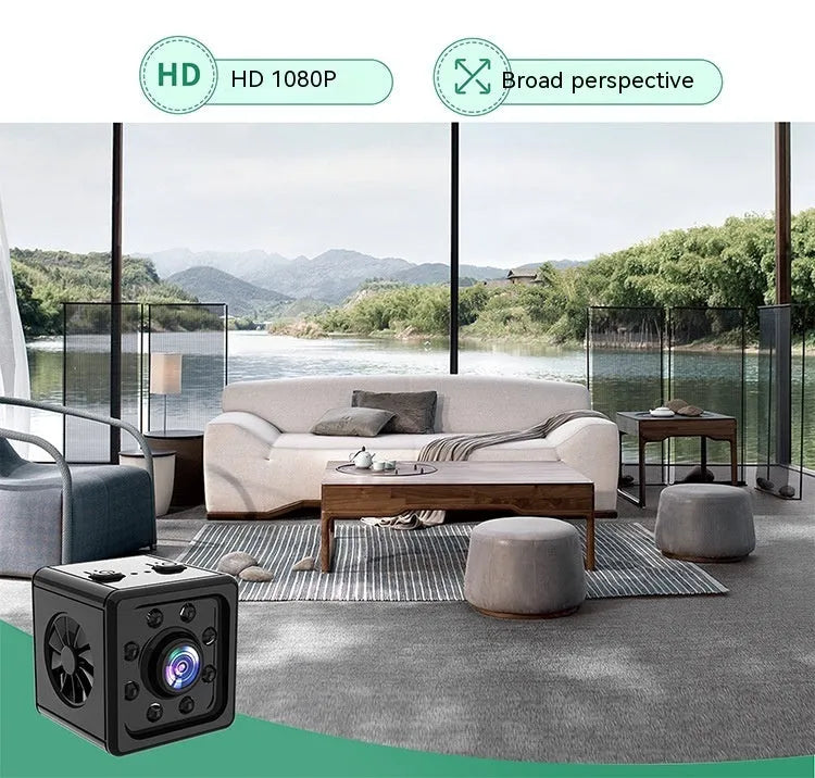 Black Remote Network Intelligent Sports HD K13 Camera with bracket