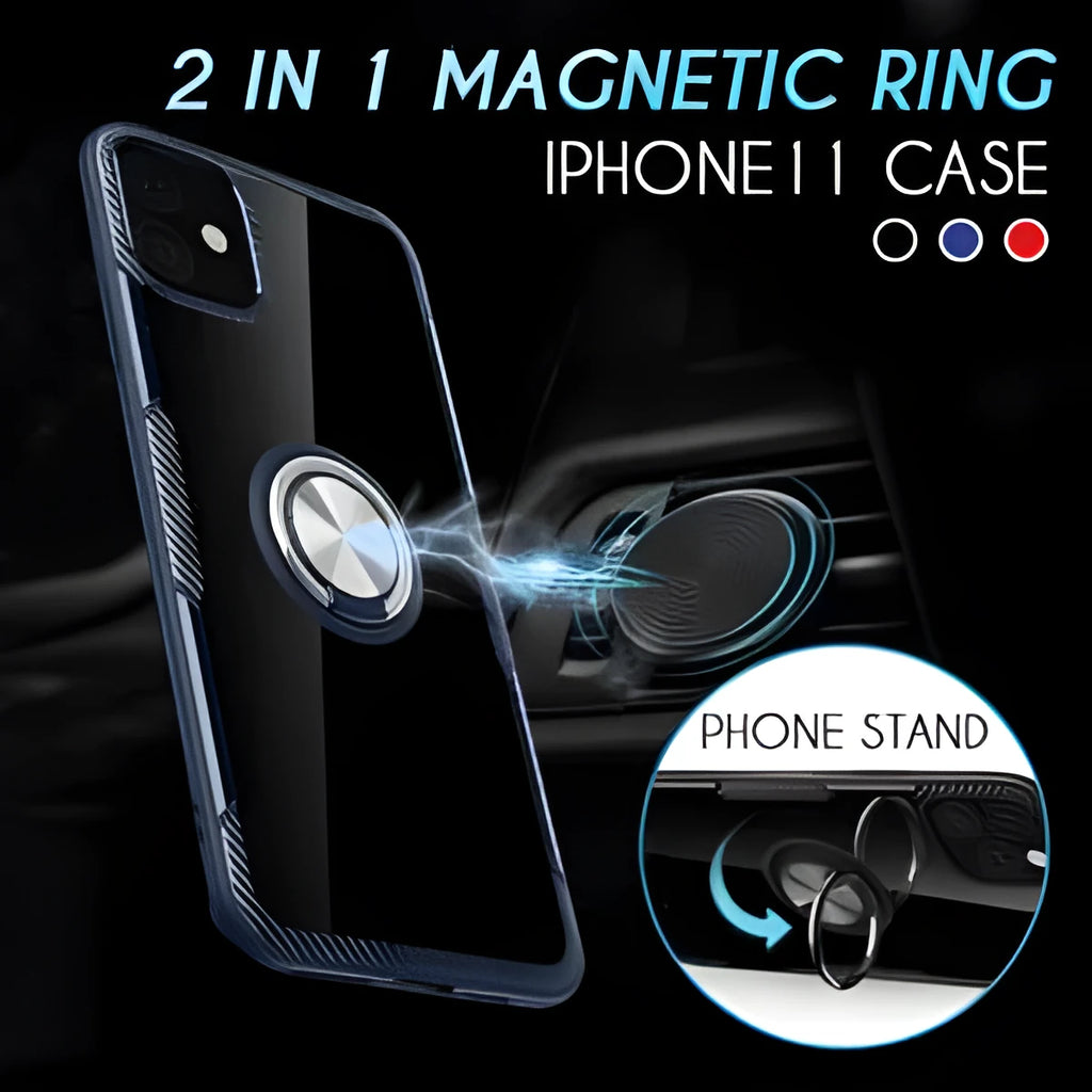 Protective back cover phone case for iPhone models, shown in a selection of colours including black and blue.