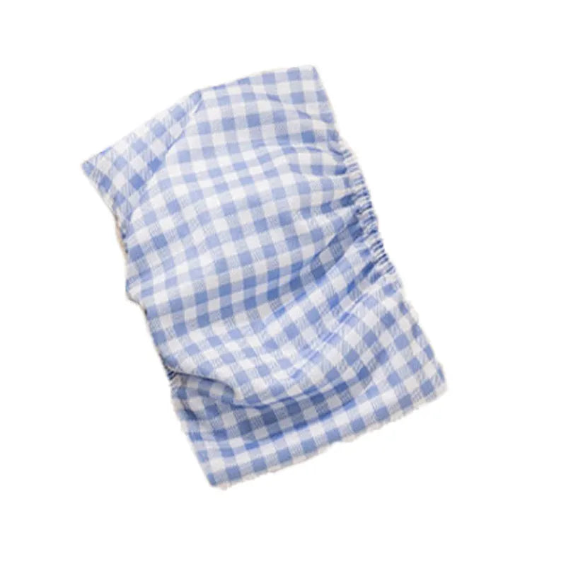 Reusable male dog diaper belly band with cartoon bone paw print design and fastener tape