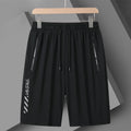 Men's quick-dry nylon sports shorts in loose fifth pants style