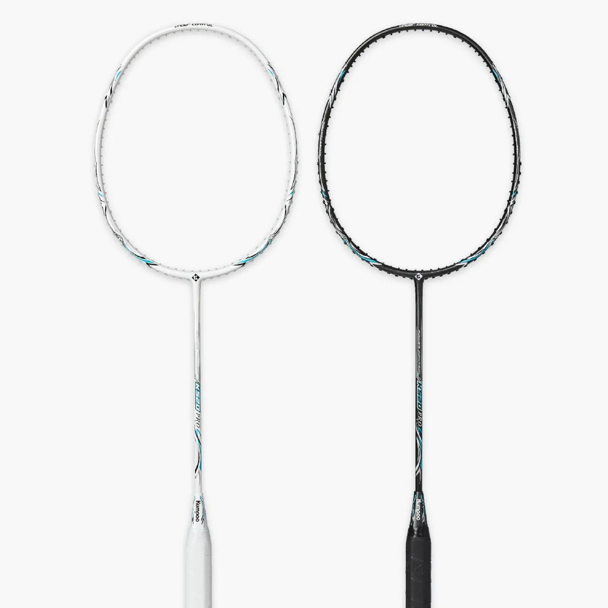 K520pro all-carbon fibre badminton racket in black with pink lines, 675mm length, G5 handle