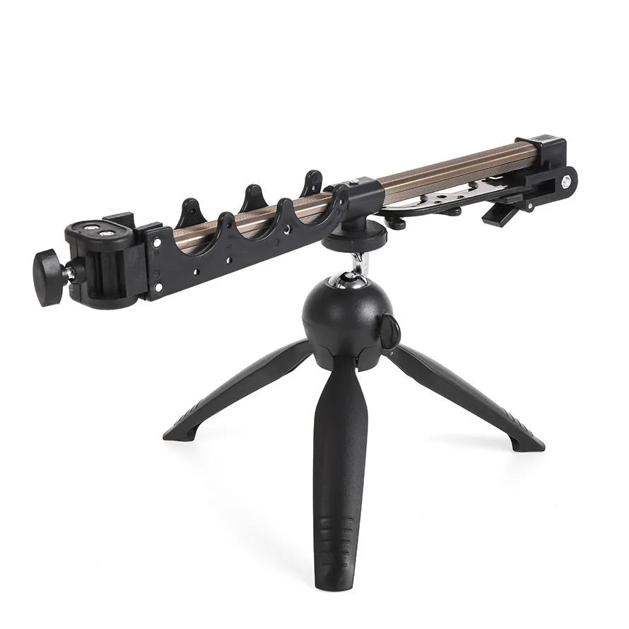 Aluminium alloy triangle ice fishing rod holder bracket for small fishing rods