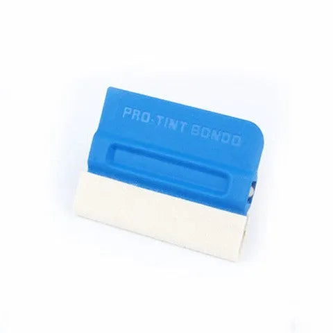 Professional car film scraper tool with ABS handle and multiple blade options for wrap removal
