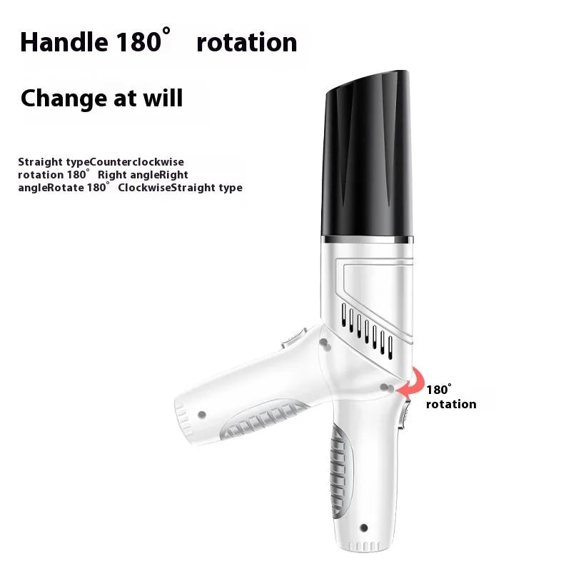 Wireless rechargeable car vacuum cleaner 12000Pa with tyre pressure gauge in black