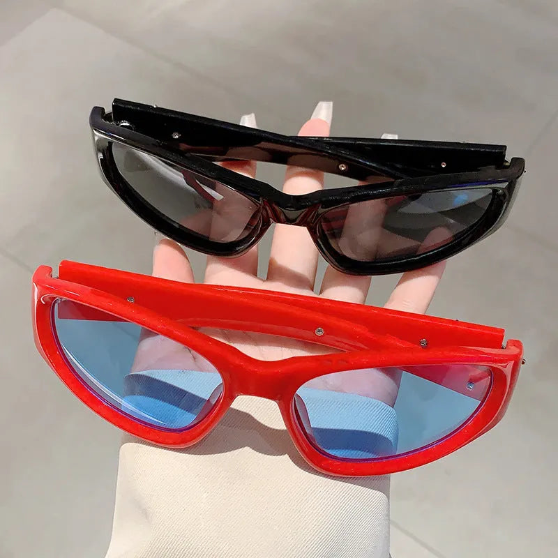 Polycarbonate sports sunglasses in multiple colour options with Category 3 lenses for outdoor protection