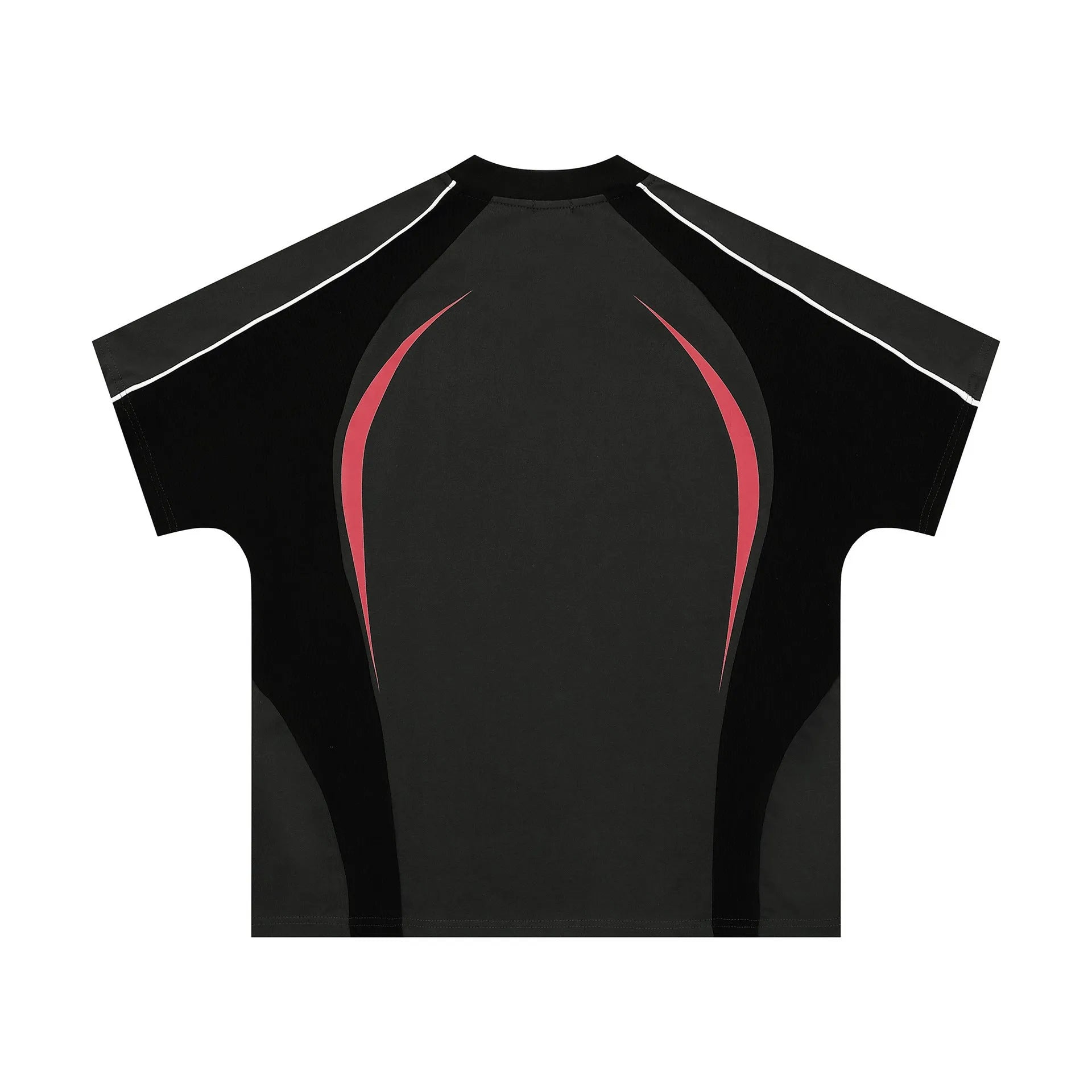 Men's loose fit t-shirt with colour matching letters printed design in short sleeve polyester fabric