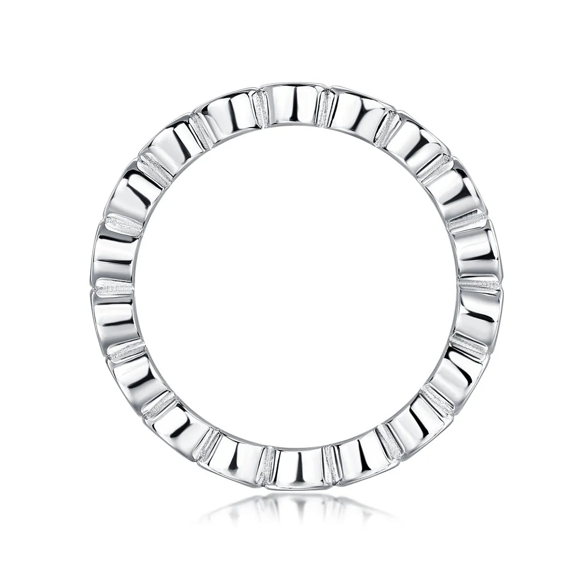 Moissanite wedding ring set in gold, platinum, and rose gold, S925 silver with platinum plating, sizes 5-9