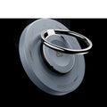 Three-in-one wireless charger bracket for W51 with Type-C input in black finish on a desk