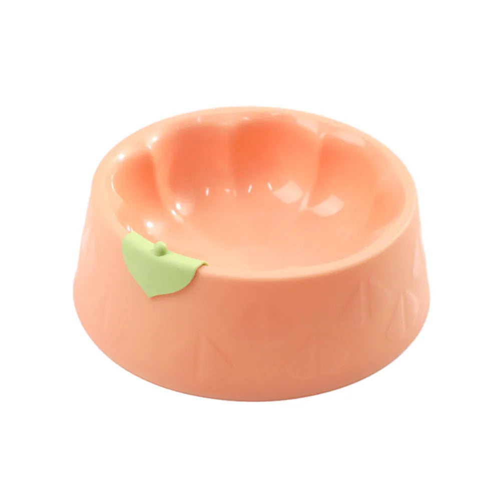 Green plastic double pet bowl feeder for dogs and cats on a white background
