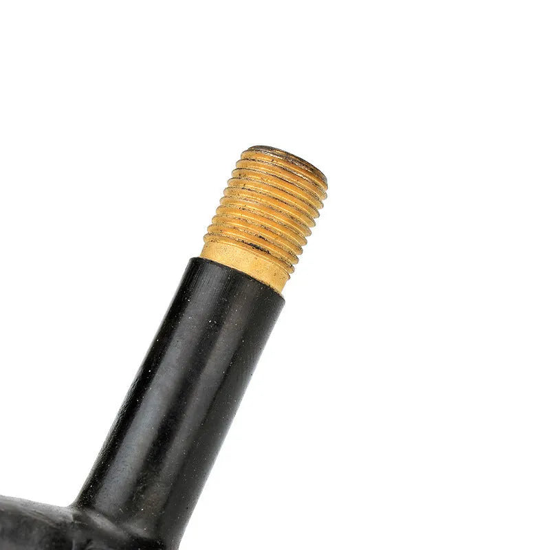 Aluminium mountain bike tyre valve cap with decorative bead in five colour options